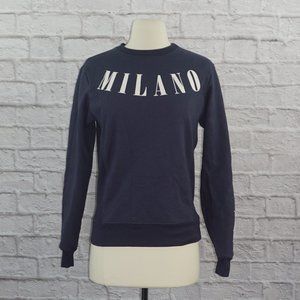 Milano Di Rouge Navy Sweatshirt